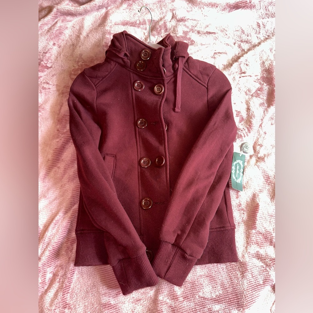 NWT hooded jacket